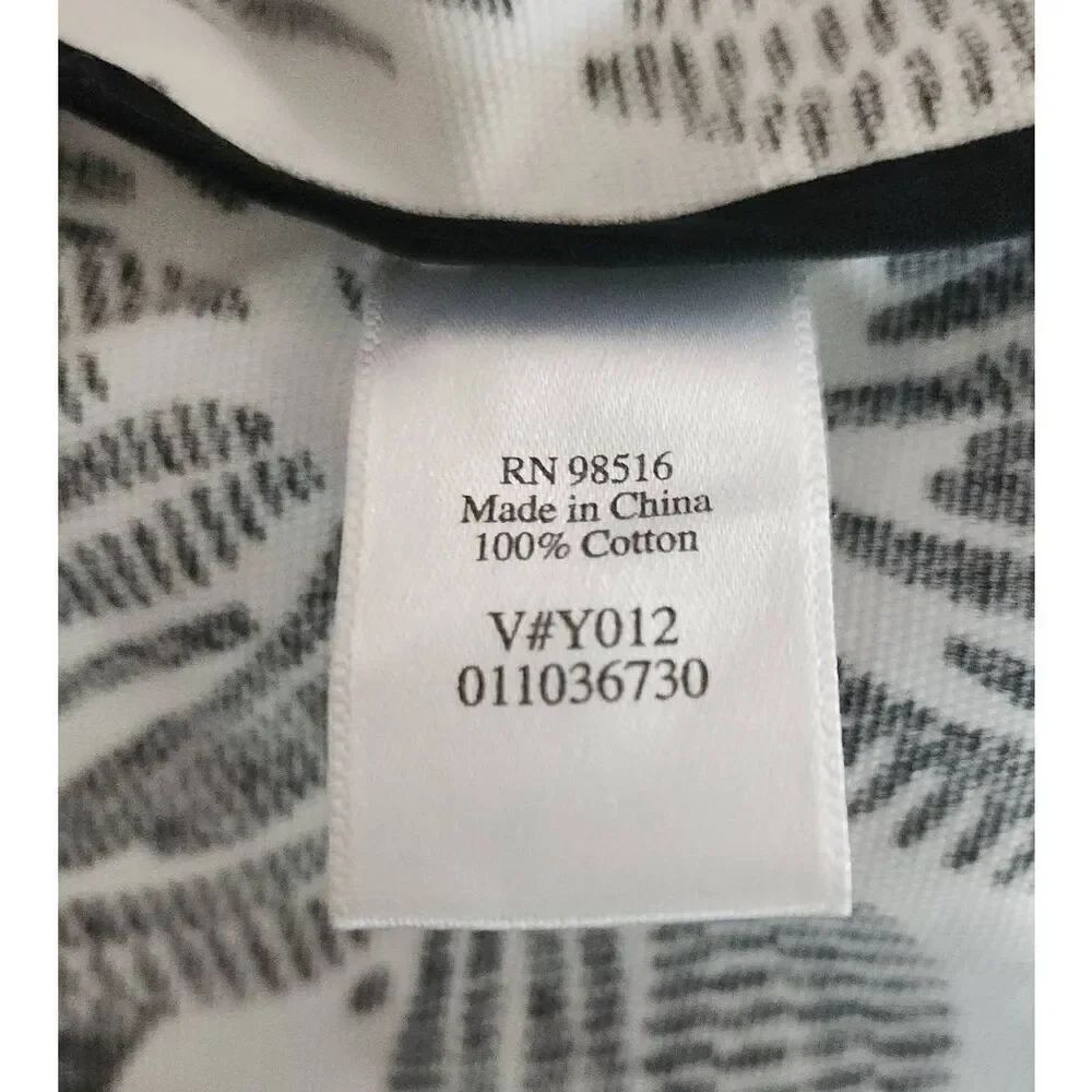 J5  Coldwater Creek Black and white floral jacket - Picture 12 of 15